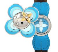 Louis Vuitton Vintage - Pre-owned Acier inoxydable montres - Femme - Pre-owned - Bleu - Taille: ONE Size