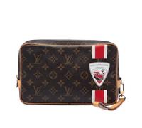 Louis Vuitton Vintage - Pre-owned China Run Pavel Clutch - Femme - Pre-owned - Brun - Taille: ONE Size