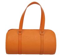 Louis Vuitton Vintage - Pre-owned Cuir sacs-main - Femme - Pre-owned - Orange - Taille: ONE Size