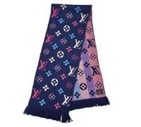Louis Vuitton Vintage - Pre-owned Écharpe en Laine et Soie Escale Logo Mania - Femme - Pre-owned - Multicolore - Taille: ONE Size