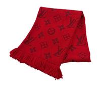 Louis Vuitton Vintage - Pre-owned Escale Logo Mania Monogram Wool Silk Scarf - Femme - Pre-owned - Rouge - Taille: ONE Size