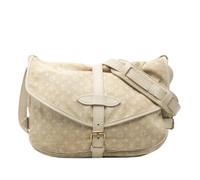Louis Vuitton Vintage - Pre-owned Mini Lin Saumur - Femme - Pre-owned - Beige - Taille: ONE Size