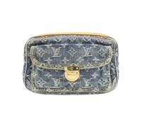 Louis Vuitton Vintage - Pre-owned Monogram Denim Bum Bag - Femme - Pre-owned - Bleu - Taille: ONE Size