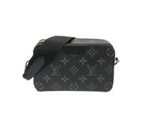 Louis Vuitton Vintage - Pre-owned Monogram Eclipse Alpha Wearable Wallet Shoulder Bag - Femme - Pre-owned - Noir - Taille: ONE Size
