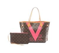 Louis Vuitton Vintage - Pre-owned Neverfull MM Monogram V Grenade Tote Bag - Femme - Pre-owned - Brun - Taille: ONE Size