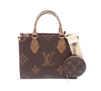 Louis Vuitton Vintage - Pre-owned OnTheGo PM Monogram Giant Reverse Handbag - Femme - Pre-owned - Brun - Taille: ONE Size
