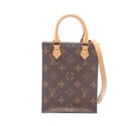Louis Vuitton Vintage - Pre-owned Petit Sac Plat Monogram 2way bag - Femme - Pre-owned - Brun - Taille: ONE Size