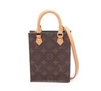 Louis Vuitton Vintage - Pre-owned Petit Sac Plat Monogram Handbag - Femme - Pre-owned - Brun - Taille: ONE Size