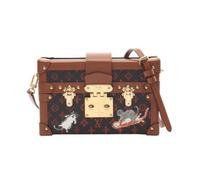 Louis Vuitton Vintage - Pre-owned Petite Malle Shoulder Bag - Femme - Pre-owned - Brun - Taille: ONE Size