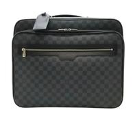 Louis Vuitton Vintage - Pre-owned Pilot Case Damier Graphite Sac Trolley - Homme - Pre-owned - Noir - Taille: ONE Size