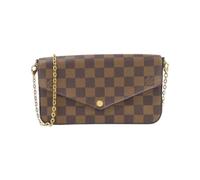 Louis Vuitton Vintage - Pre-owned Pochette Felicie Damier Shoulder Bag - Femme - Pre-owned - Brun - Taille: ONE Size