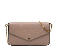 Louis Vuitton Vintage - Pre-owned Pochette Felicie - Femme - Pre-owned - Beige - Taille: ONE Size