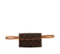 Louis Vuitton Vintage - Pre-owned Pochette Florentine - Femme - Pre-owned - Brun - Taille: ONE Size