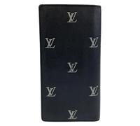 Louis Vuitton Vintage - Pre-owned Portefeuille Brazza Leather Long Wallet - Homme - Pre-owned - Noir - Taille: ONE Size