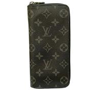 Louis Vuitton Vintage - Pre-owned Portefeuille Vertical Monogram Eclipse - Femme - Pre-owned - Brun - Taille: ONE Size