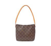 Louis Vuitton Vintage - Pre-owned Sac bandoulière Looping MM Monogram - Femme - Pre-owned - Brun - Taille: ONE Size