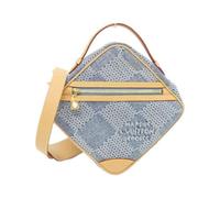 Louis Vuitton Vintage - Pre-owned Sacoche Damier Denim 3D Chess - Femme - Pre-owned - Bleu - Taille: ONE Size