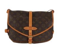 Louis Vuitton Vintage - Pre-owned Saumur Handbag - unisex - Pre-owned - Brun - Taille: ONE Size