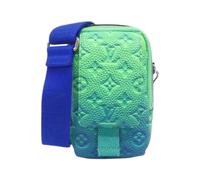 Louis Vuitton Vintage - Pre-owned Taurillon Illusion Double Phone Pouch Sac Bandoulière - Homme - Pre-owned - Multicolore - Taille: ONE Size