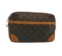 Louis Vuitton Vintage - Pre-owned Toile pochettes-minaudieres - Femme - Pre-owned - Brun - Taille: ONE Size