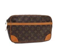 Louis Vuitton Vintage - Pre-owned Toile pochettes-minaudieres - Femme - Pre-owned - Brun - Taille: ONE Size