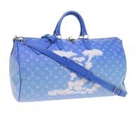 Louis Vuitton Vintage - Pre-owned Toile sacs-louis-vuitton - Femme - Pre-owned - Bleu - Taille: ONE Size