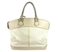 Louis Vuitton Vintage - Pre-owned Vintage Sac à main en cuir Suhali - Femme - Pre-owned - Blanc - Taille: ONE Size