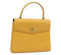 Louis Vuitton Vintage - Sac à main en cuir Epi Pre-owned - Femme - Pre-owned - Jaune - Taille: ONE Size