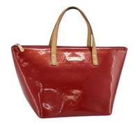 Louis Vuitton Vintage - Sac à main en cuir verni Pre-owned - Femme - Pre-owned - Rouge - Taille: ONE Size