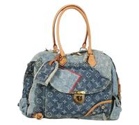 Louis Vuitton Vintage - Sac à main en jean Pre-owned - Femme - Pre-owned - Bleu - Taille: ONE Size