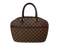 Louis Vuitton Vintage - Sac à main en toile Pre-owned - Femme - Pre-owned - Brun - Taille: ONE Size