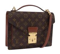 Louis Vuitton Vintage - Sac à main Monogram Pre-owned - Femme - Pre-owned - Brun - Taille: ONE Size