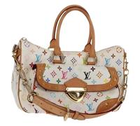 Louis Vuitton Vintage - Sac à main Pre-owned en toile - Femme - Pre-owned - Blanc - Taille: ONE Size