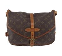 Louis Vuitton Vintage - Sac à main Saumur Pre-owned - unisex - Pre-owned - Brun - Taille: ONE Size