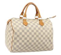 Louis Vuitton Vintage - Sac à main Speedy 30 Pre-owned - Femme - Pre-owned - Blanc - Taille: ONE Size
