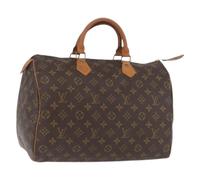 Louis Vuitton Vintage - Sac à main Speedy Pre-owned - Femme - Pre-owned - Brun - Taille: ONE Size