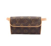 Louis Vuitton Vintage - Sac banane Pochette Florentine Monogram Pre-owned - Femme - Pre-owned - Brun - Taille: ONE Size