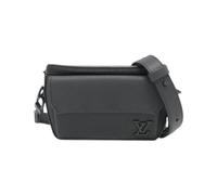 Louis Vuitton Vintage - Sac bandoulière en cuir de veau Aerogram Pre-owned - Femme - Pre-owned - Noir - Taille: ONE Size