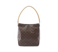Louis Vuitton Vintage - Sac bandoulière Looping GM Monogram Pre-owned - Femme - Pre-owned - Brun - Taille: ONE Size