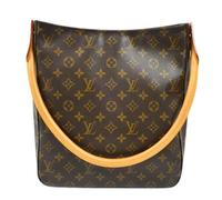 Louis Vuitton Vintage - Sac bandoulière Looping GM Monogram Pre-owned - Femme - Pre-owned - Brun - Taille: ONE Size