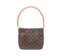 Louis Vuitton Vintage - Sac bandoulière Looping MM Monogram Pre-owned - Femme - Pre-owned - Brun - Taille: ONE Size
