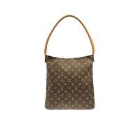 Louis Vuitton Vintage - Sac bandoulière Looping Monogram Pre-owned - Femme - Pre-owned - Brun - Taille: ONE Size
