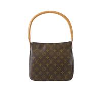 Louis Vuitton Vintage - Sac bandoulière Looping Monogram Pre-owned - Femme - Pre-owned - Brun - Taille: ONE Size