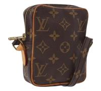 Louis Vuitton Vintage - Sac bandoulière Mini Danube Pre-owned - Femme - Pre-owned - Brun - Taille: ONE Size