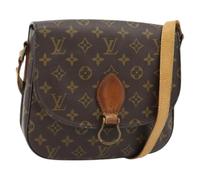 Louis Vuitton Vintage - Sac bandoulière Saint Cloud Pre-owned - Femme - Pre-owned - Brun - Taille: ONE Size