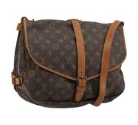 Louis Vuitton Vintage - Sac bandoulière Saumur Pre-owned - unisex - Pre-owned - Brun - Taille: ONE Size