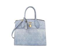 Louis Vuitton Vintage - Sac cabas City Steamer en toile denim Pre-owned - Femme - Pre-owned - Bleu - Taille: ONE Size