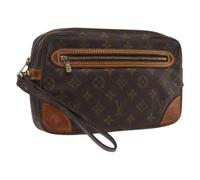Louis Vuitton Vintage - Sac Clutch Monogram Pre-owned - Femme - Pre-owned - Brun - Taille: ONE Size