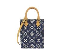 Louis Vuitton Vintage - Sac Petit Sac Plat Since1854 Pre-owned - Femme - Pre-owned - Bleu - Taille: ONE Size