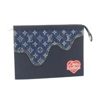 Louis Vuitton Vintage - Sac pochette Monogram Pre-owned - Femme - Pre-owned - Bleu - Taille: ONE Size